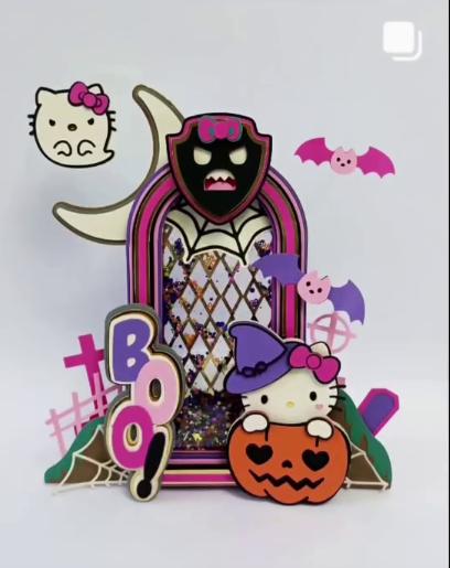 Arquivo de corte topo de bolo Hello Kitty