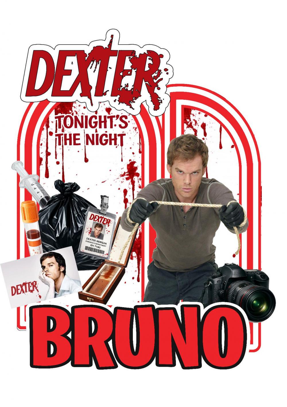 Arquivo de corte topo de bolo Dexter