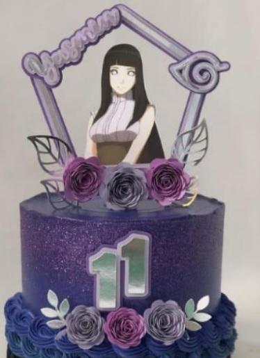 Arquivo de corte topo de bolo Hinata