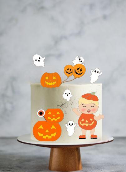 Arquivo de corte topo de bolo halloween