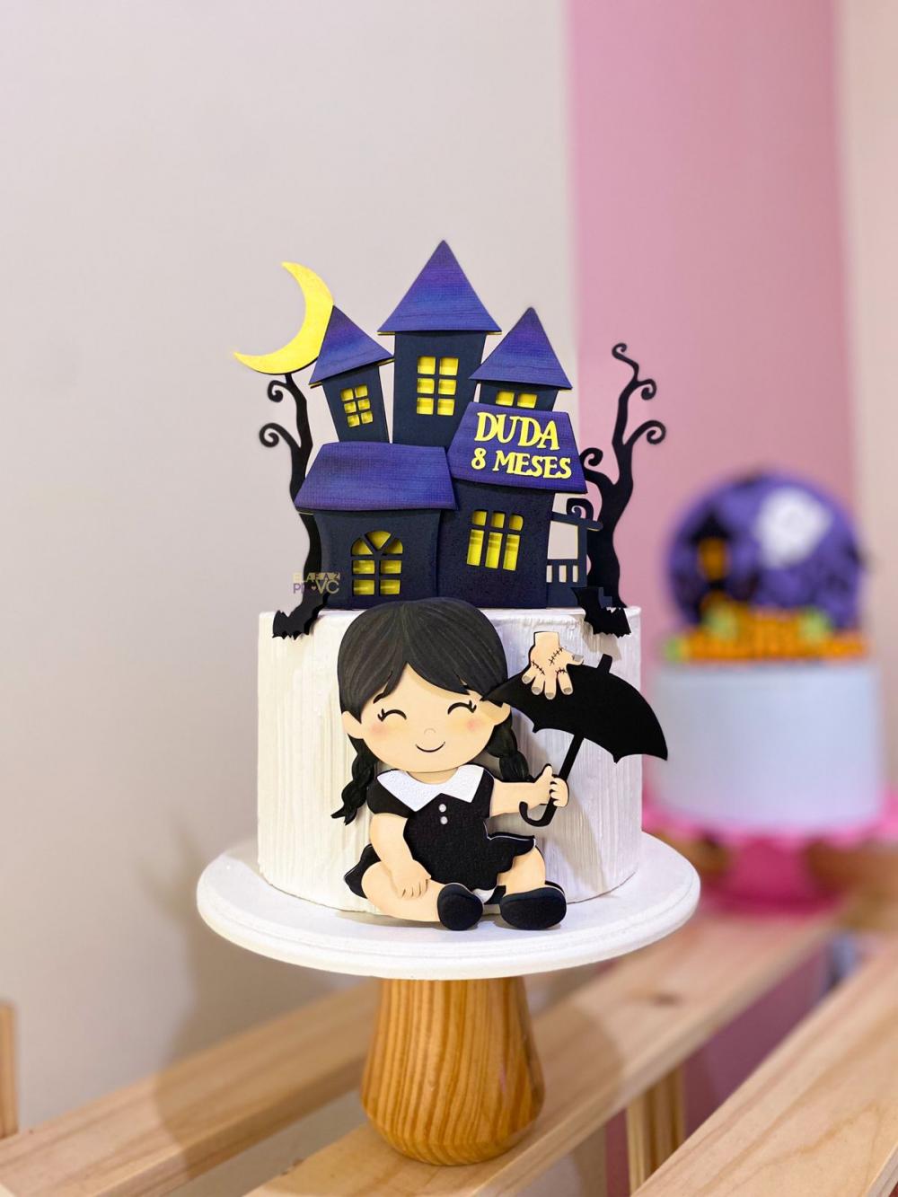 Arquivo de corte topo de bolo halloween