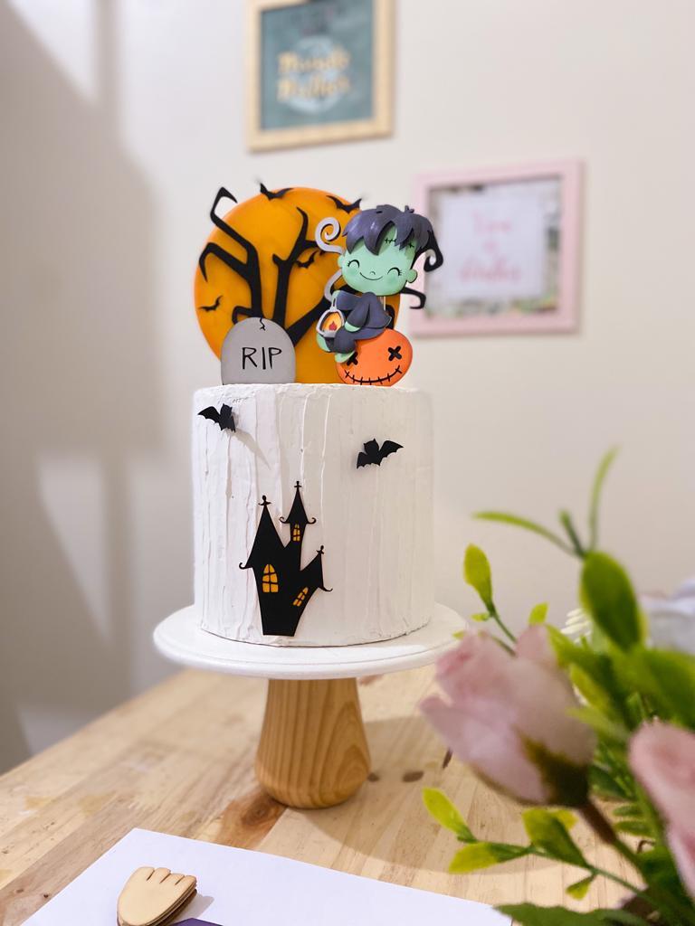 Arquivo de corte topo de bolo halloween