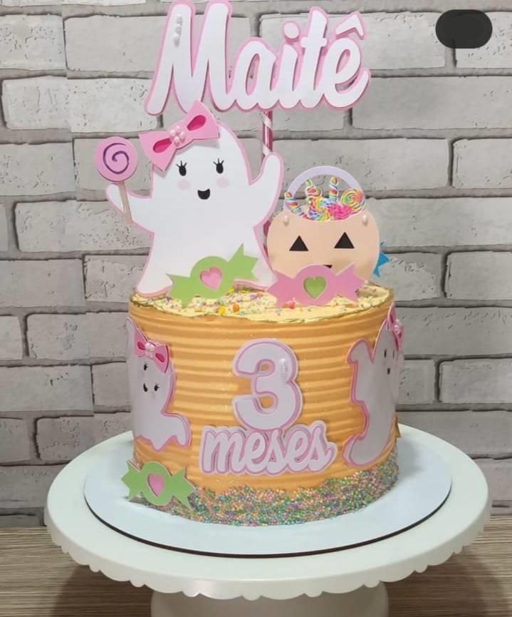 Arquivo de corte topo de bolo halloween