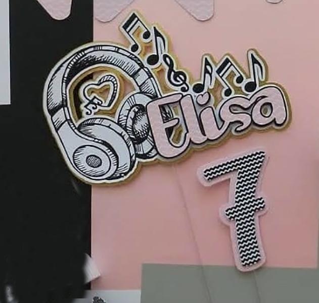 Arquivo de corte Topo de bolo Música