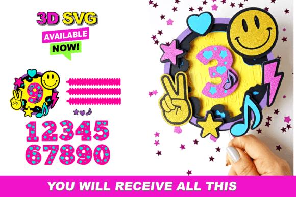 Arquivo de corte topo de bolo emoji