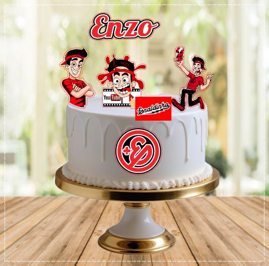 Arquivo de corte topo de bolo Enaldinho