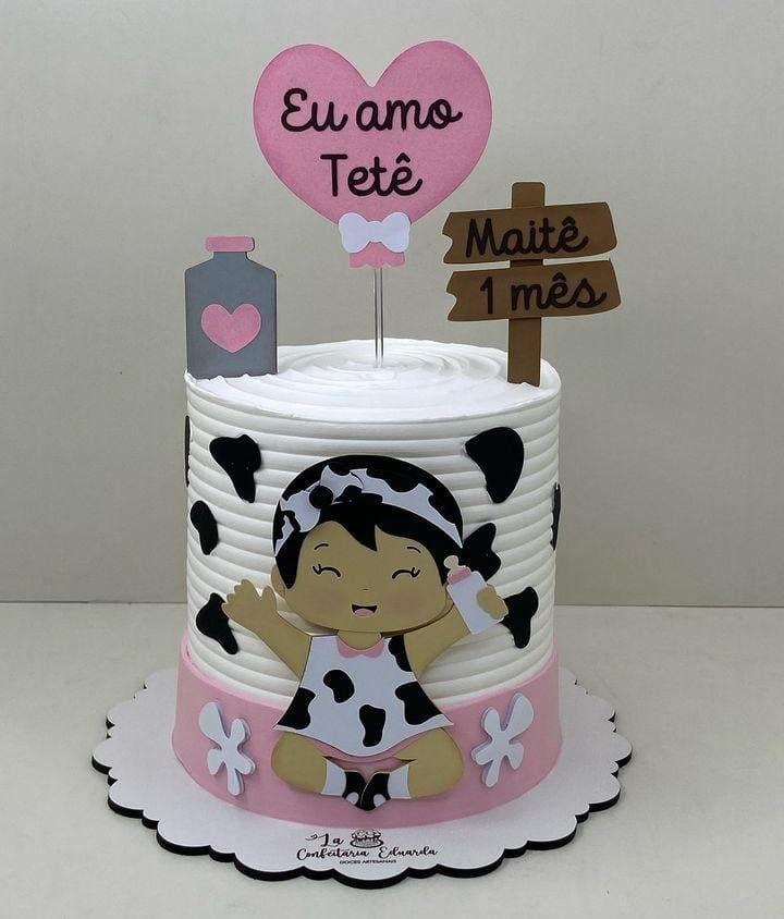 Arquivo de corte topo de bolo eu amo tete