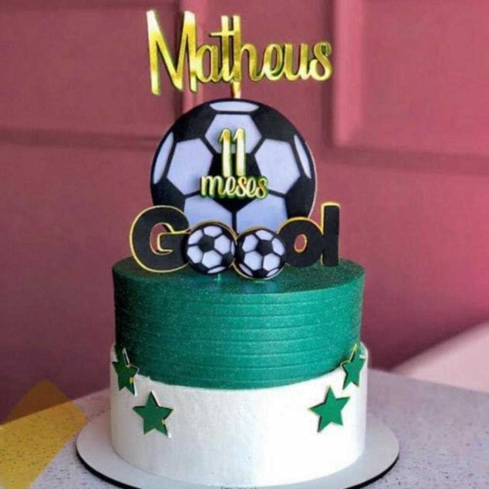 Arquivo de corte topo de bolo Futebol