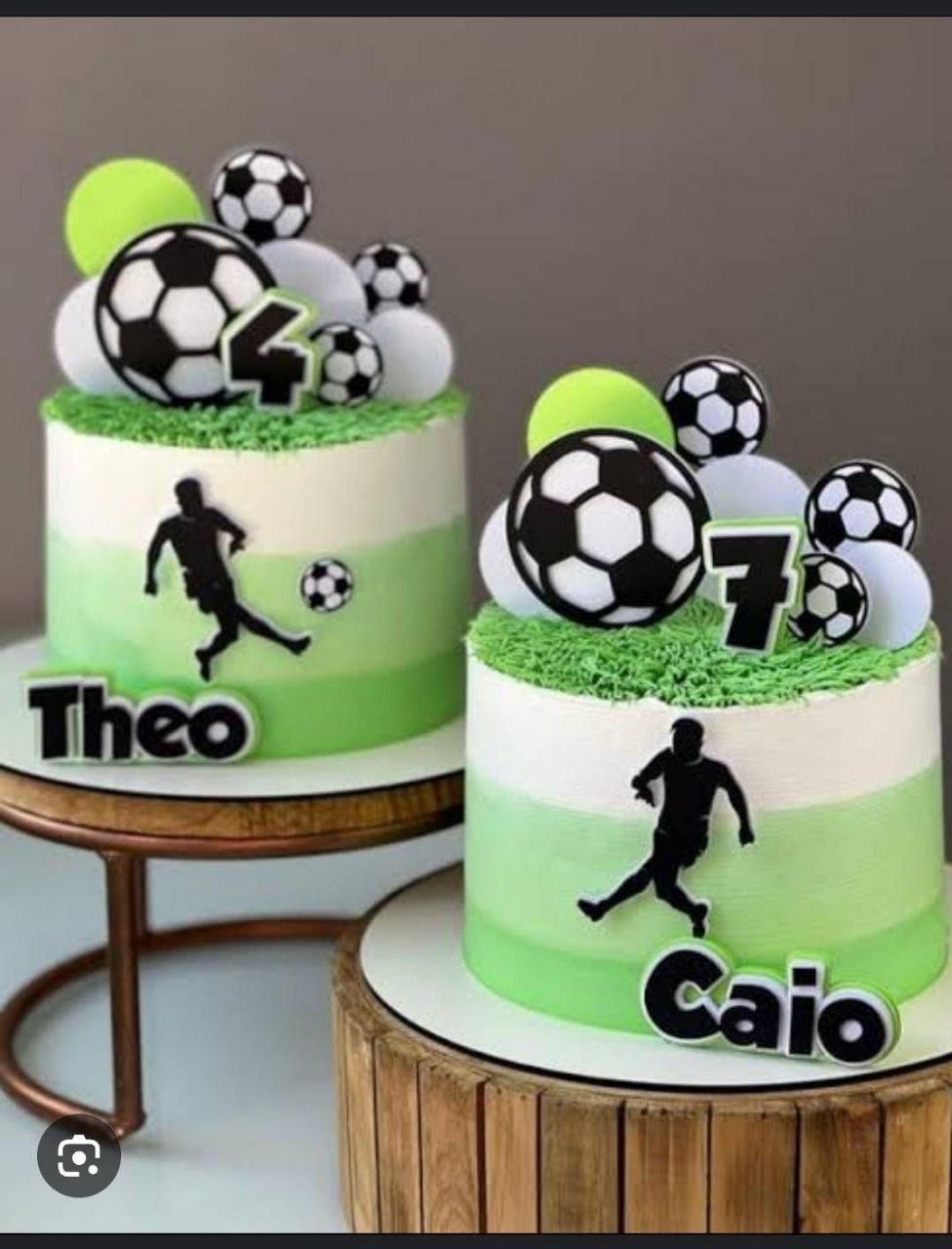 Arquivo de corte topo de bolo Futebol