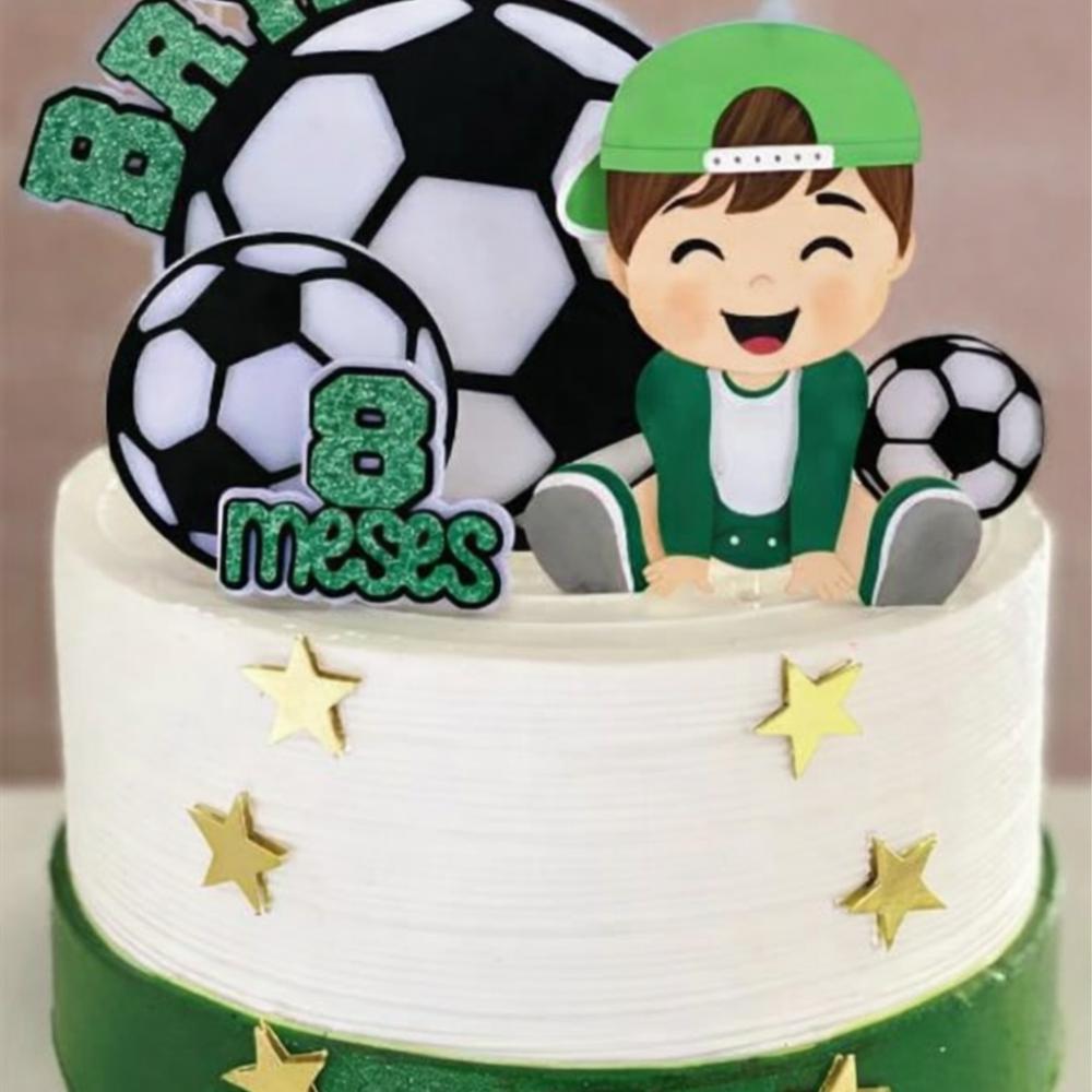 Arquivo de corte topo de bolo Futebol