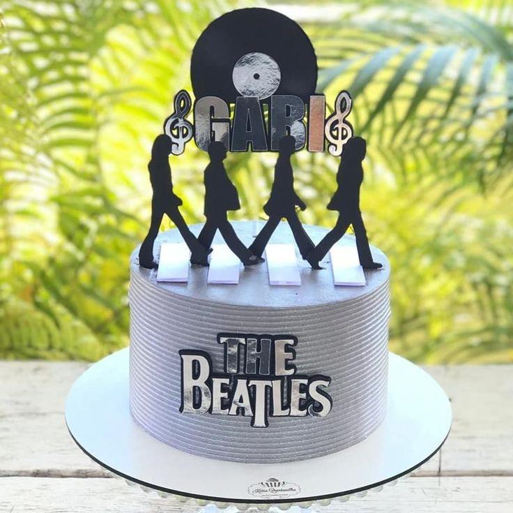 Arquivo de corte topo de bolo Beatles