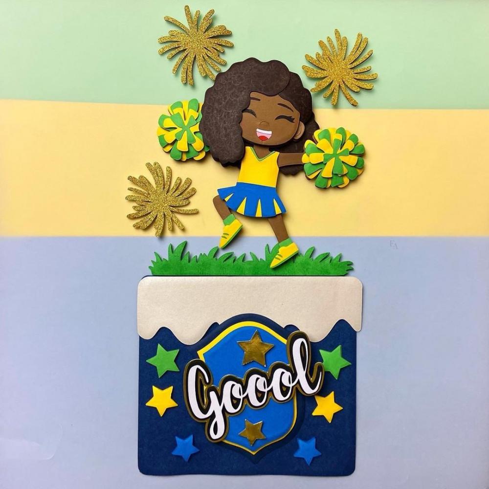 Arquivo de corte topo de bolo Copa do Mundo