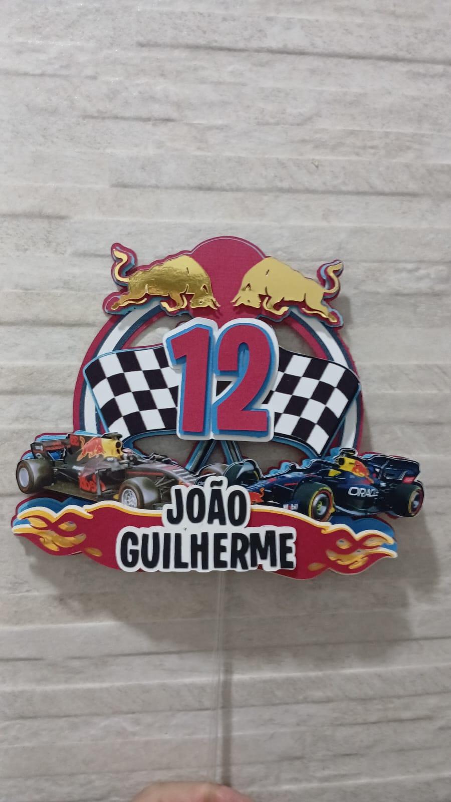 Topo de Bolo Fórmula 1