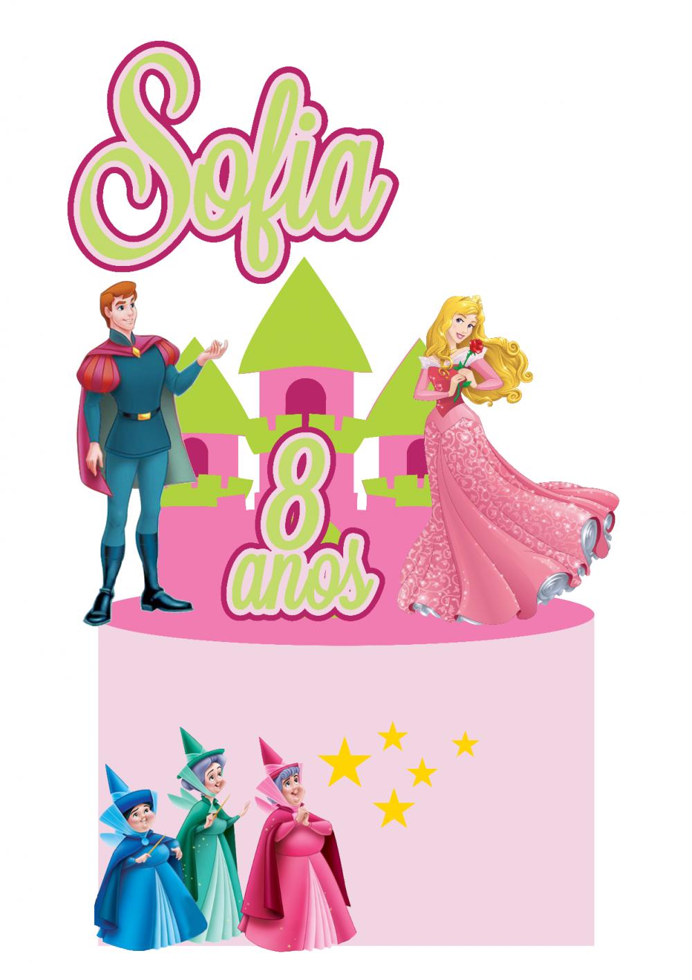 Arquivo de corte Topo de bolo Bela e a Fera