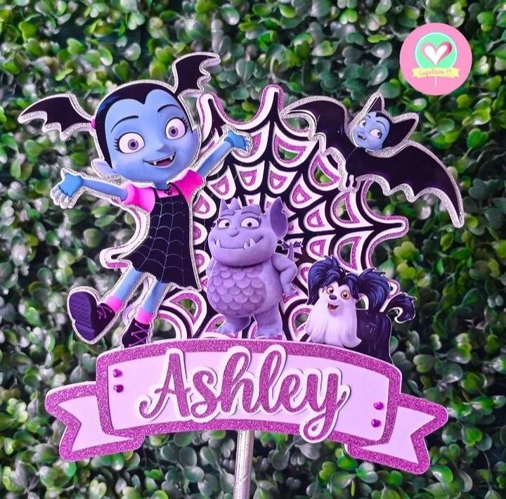 Arquivo de corte topo de bolo Vampirina