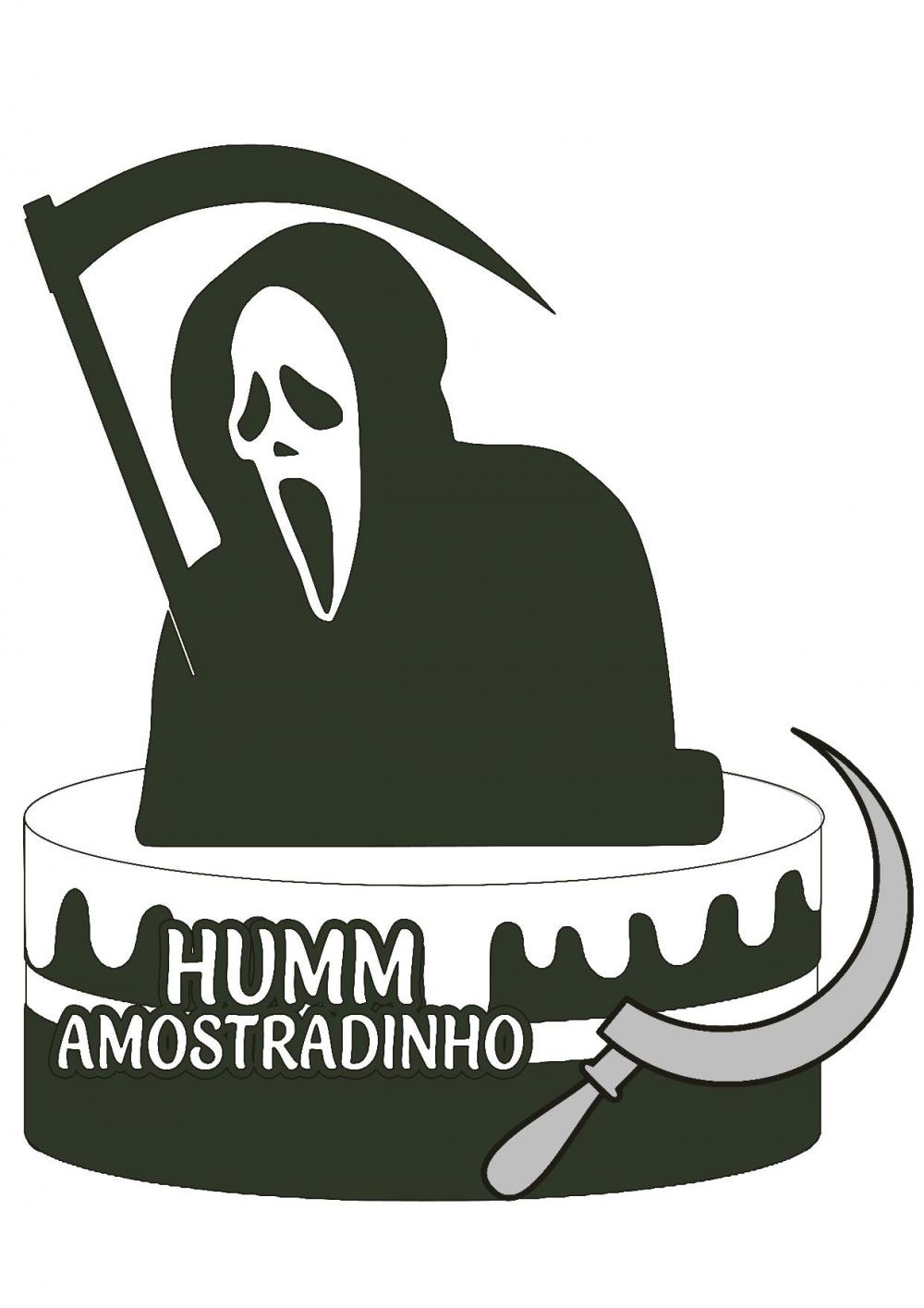 Arquivo de corte topo de bolo Amostradinho