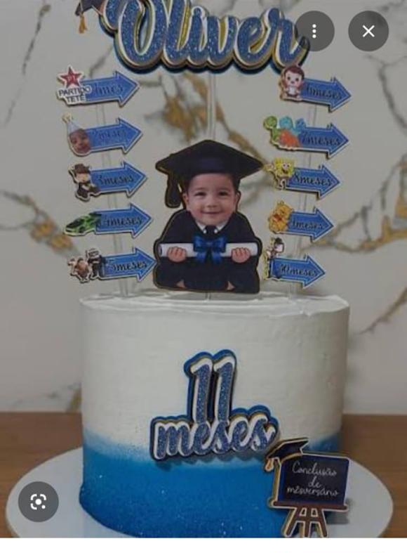 Arquivo de corte topo de bolo Formatura