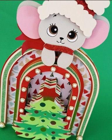 Arquivo de corte topo de bolo Ratinho