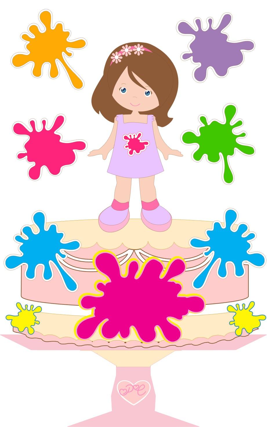 Arquivo de corte topo de bolo Slime