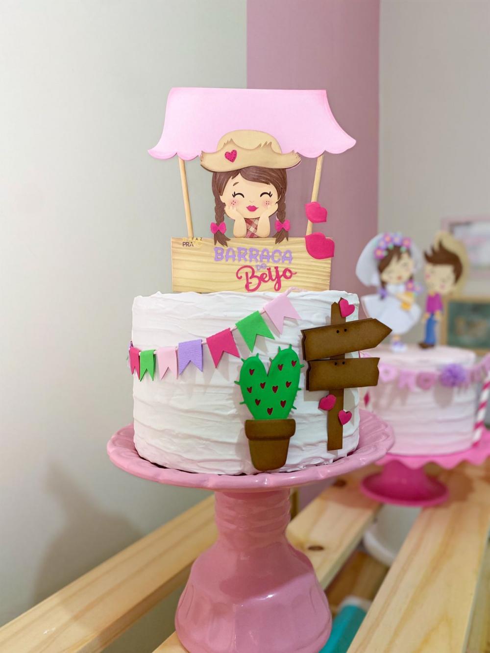 Arquivo de corte topo de bolo arraiá