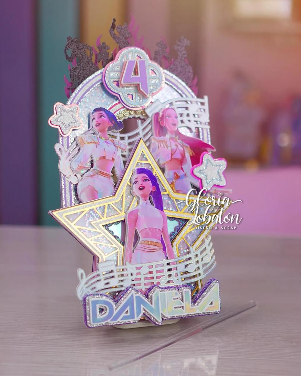 Arquivo de corte topo de bolo Kpop