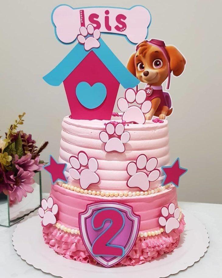 Arquivo de Corte Topo de Bolo Patrulha Canina