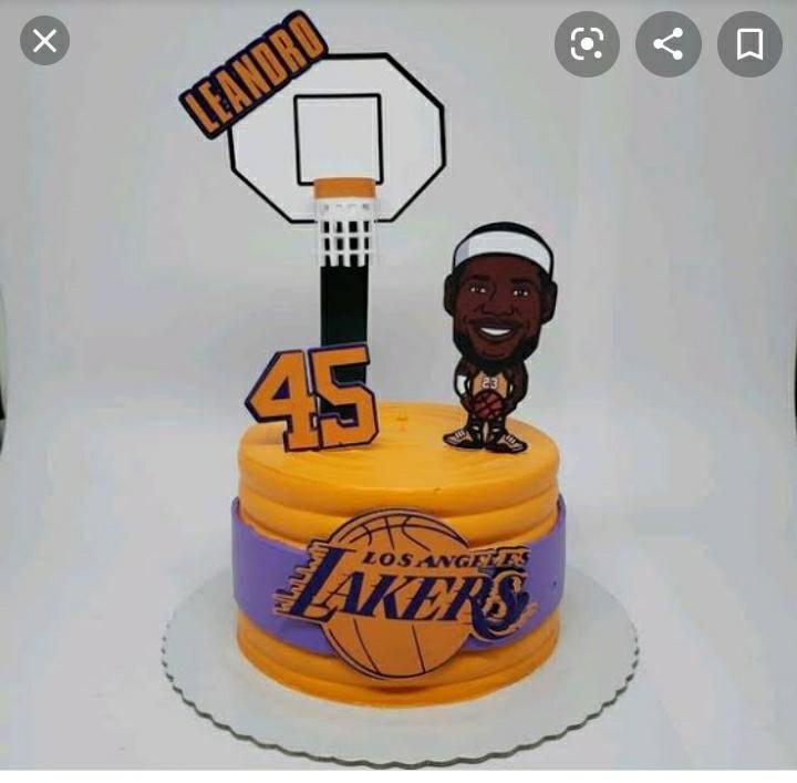Arquivo de corte topo de bolo Basquete