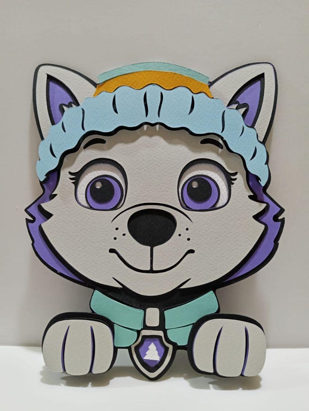 Arquivo de Corte Topo de Bolo Patrulha Canina
