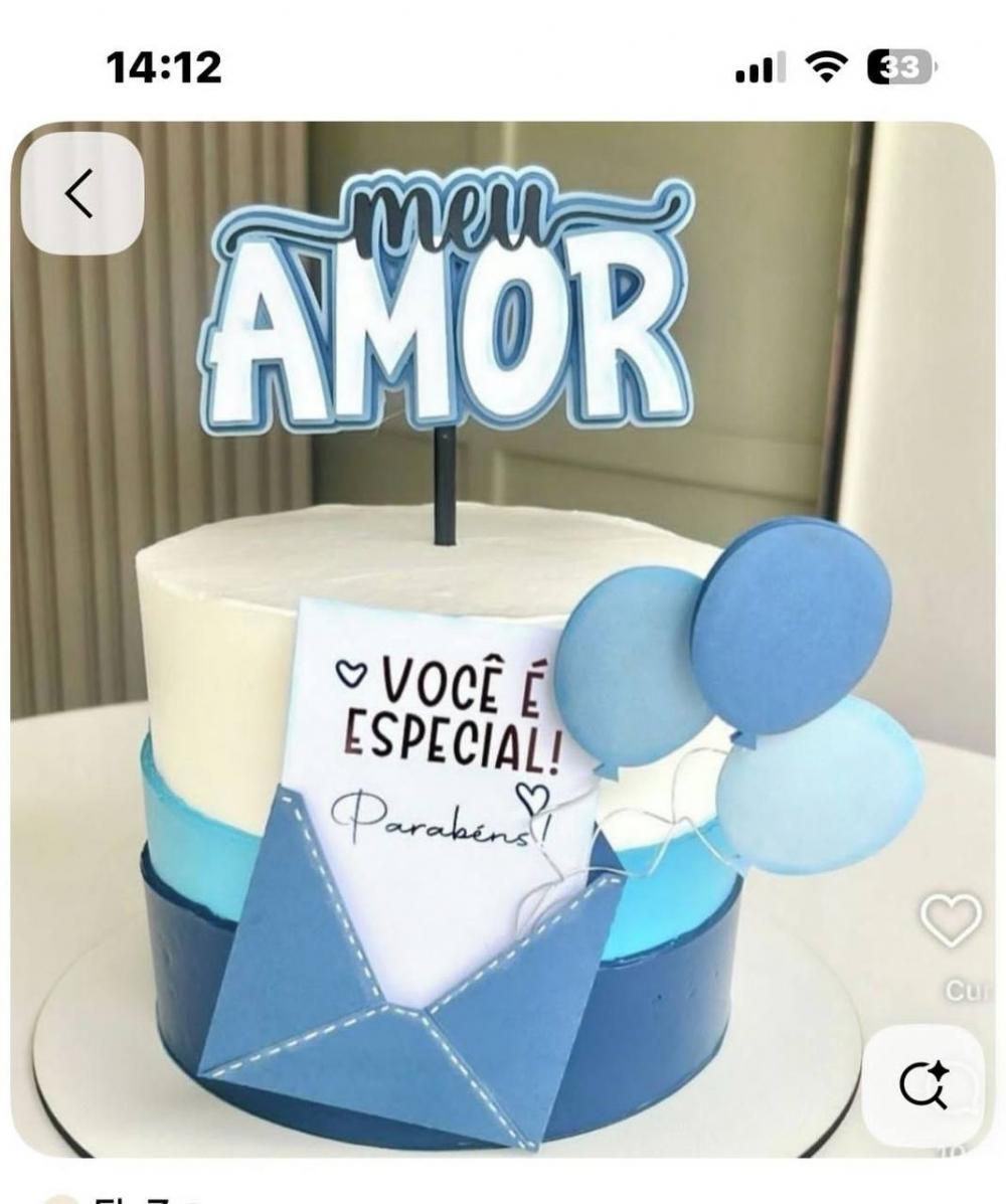 Arquivo de corte topo de bolo Meu Amor