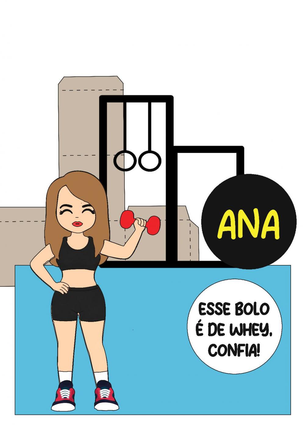 Arquivo de corte topo de bolo Cross Fit