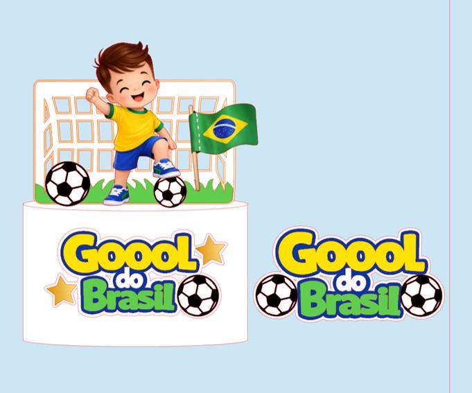 Arquivo de corte topo de bolo Copa do Mundo
