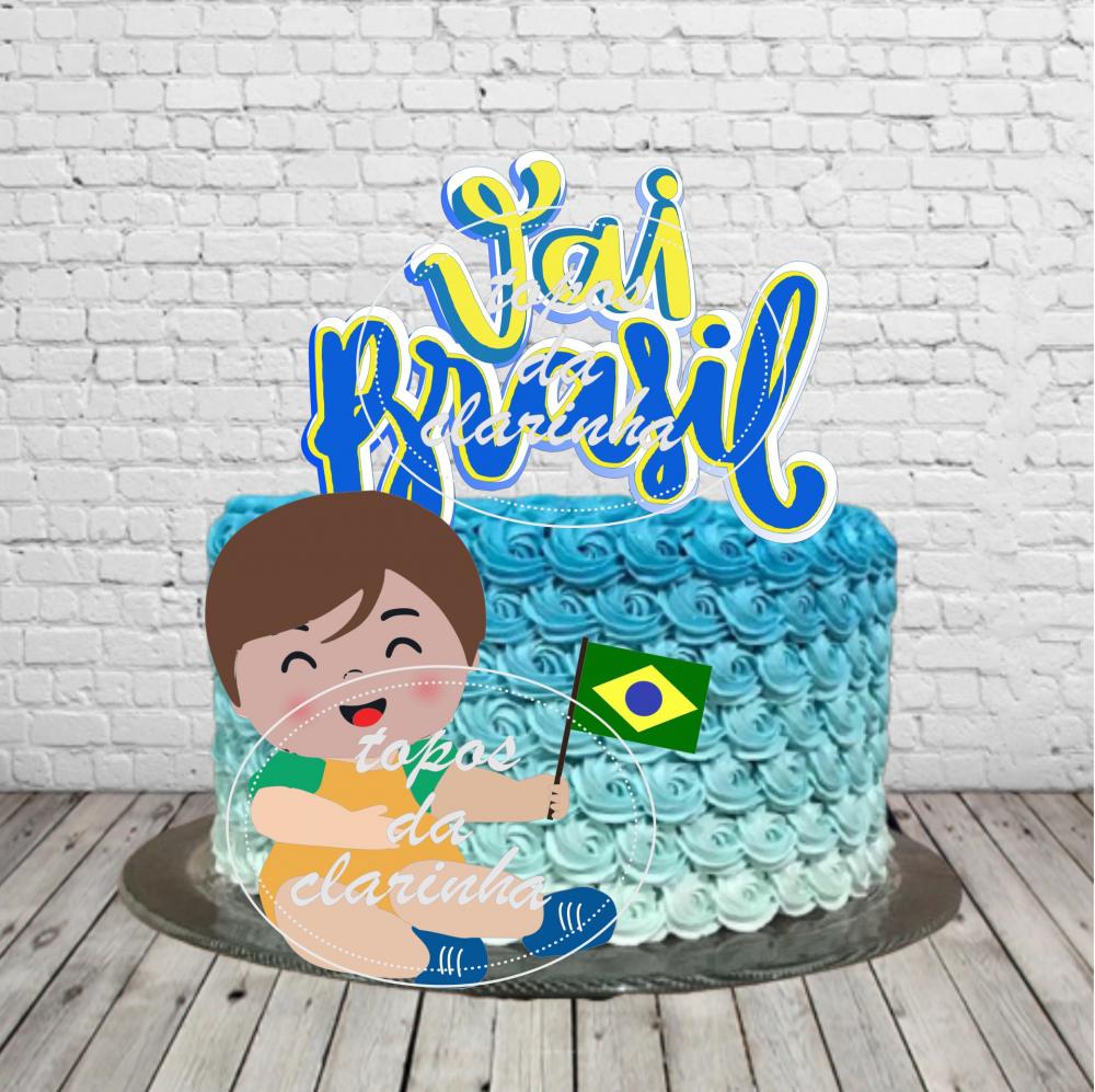 Arquivo de corte Topo de Bolo Copa do Mundo