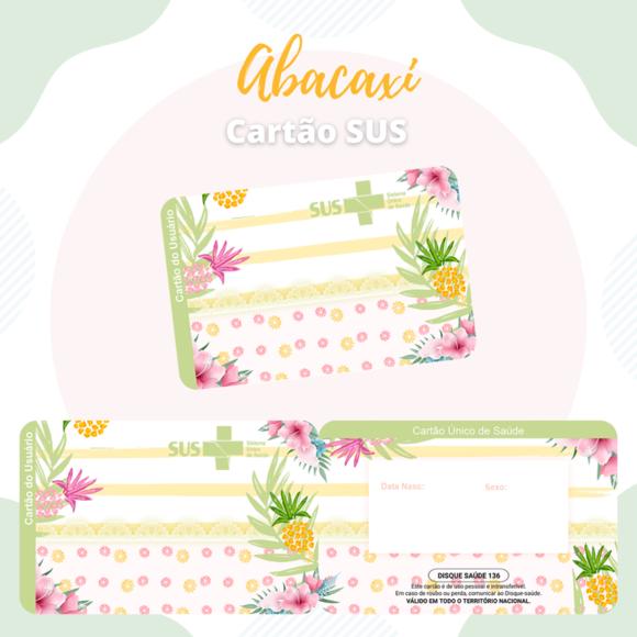 Cartão SUS Abacaxi