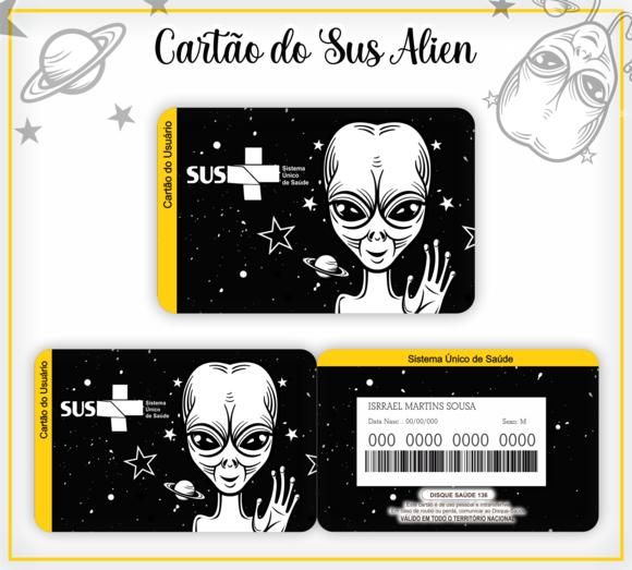 Cartão SUS Alien