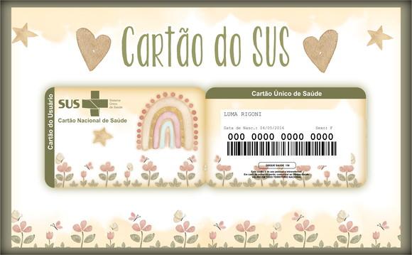 Cartão Sus Arco Iris