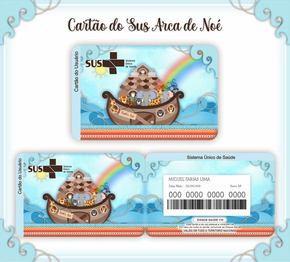 Cartão SUS Arca de Noé