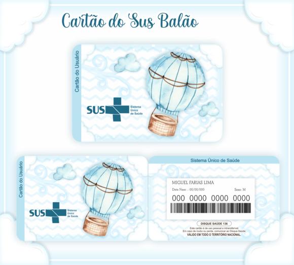 Cartão SUS Balão