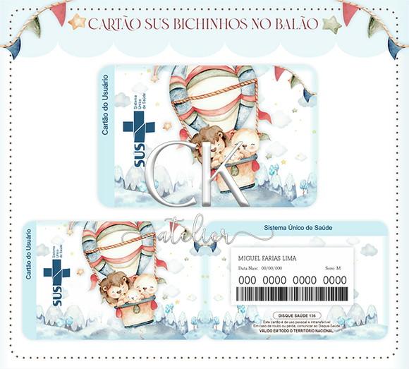 Cartão Sus Bichinhos