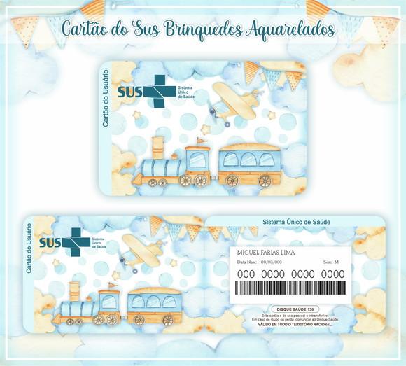 Cartão SUS Brinquedos