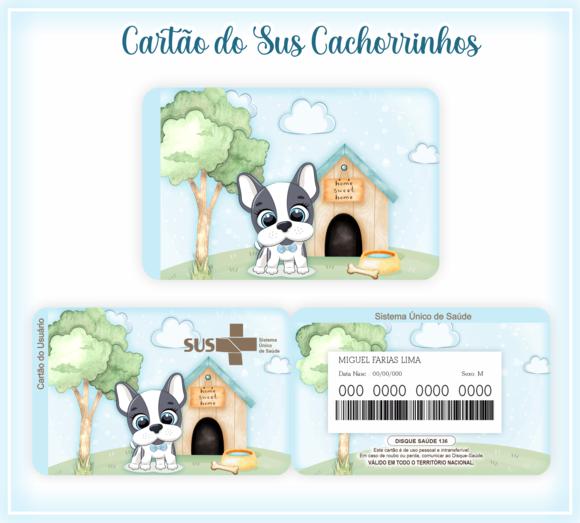 Cartão SUS Cachorrinho