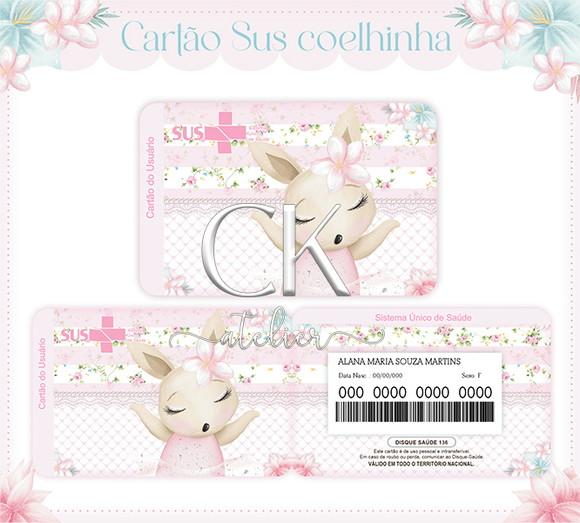 Cartão Sus Coelhinha