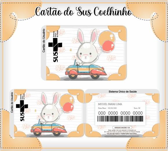 Cartão SUS Coelhinho