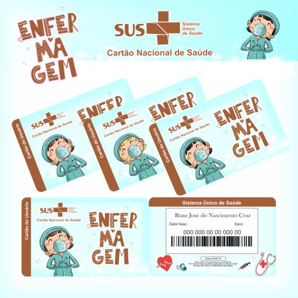 Cartão SUS Enfermagem
