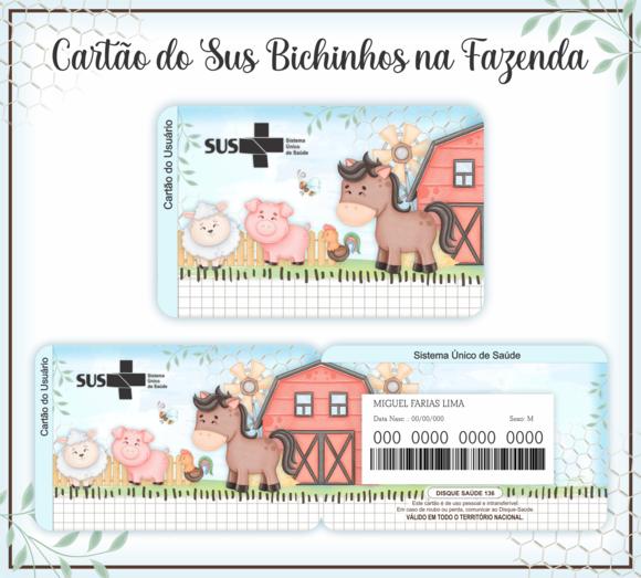 Cartão SUS Fazendinha