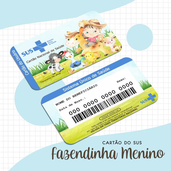 Cartão SUS Fazendinha