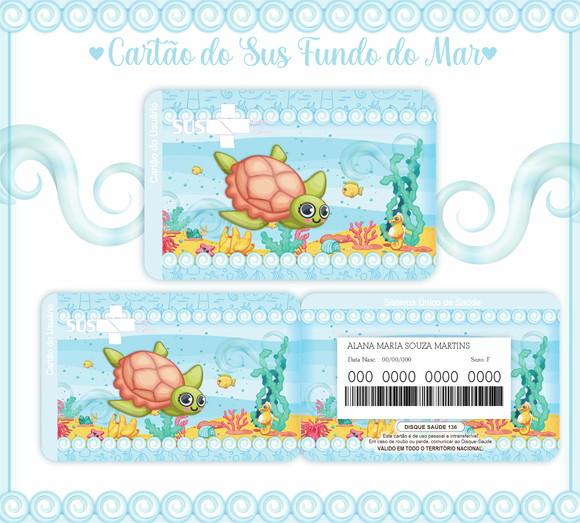 Cartão SUS Fundo do Mar