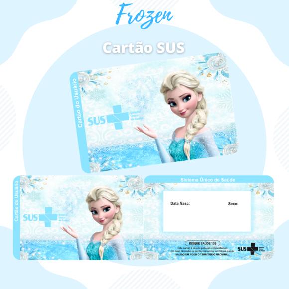 Cartão Sus Frozen