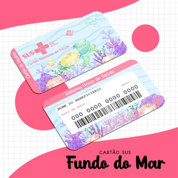 Cartão SUS Fundo do Mar