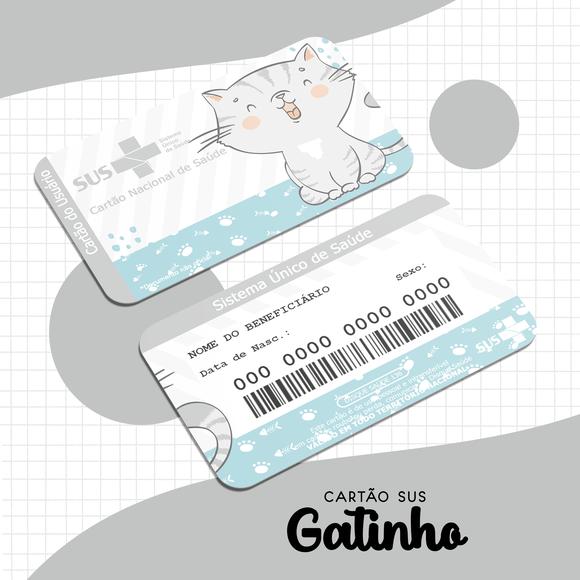 Cartão SUS Gatinho
