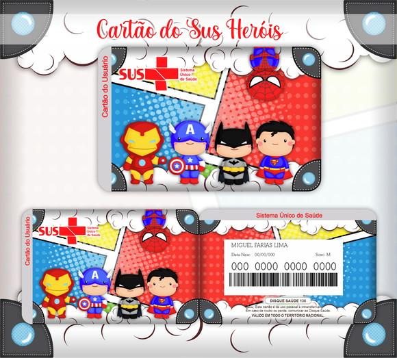 Cartão SUS Heróis